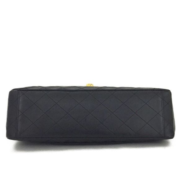 ❌❌ CHANEL Maxi Jumbo 34 Quilted Matelasse XL Lambskin vintage Crossbody flap Bag - Picture 10 of 16